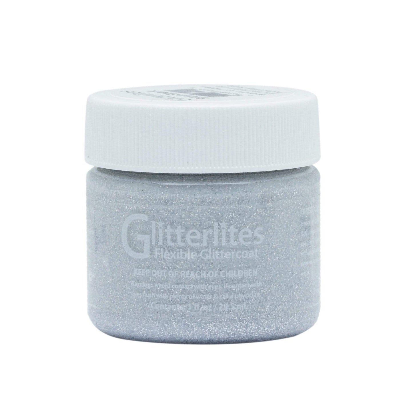 Angelus Glitter Silver Spark Paint